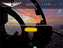 Tablet Screenshot of helistream.com